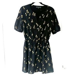 Black and Gold Dress